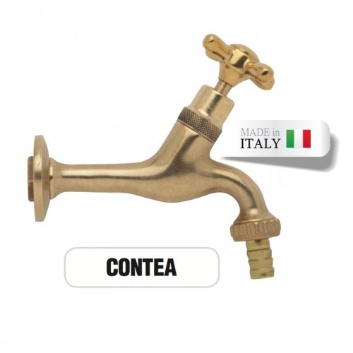 CONTEA Brass Faucet with Morelli Hose Connector
