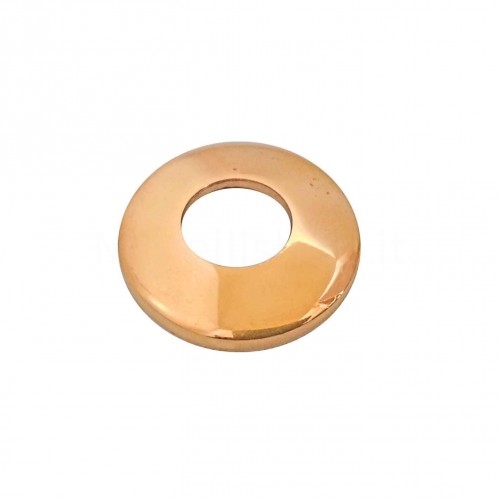 Morelli faucet rosette with 1/2" M thread - Brass Made in Italy