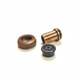 Morelli ELICA Faucet Hose Breaker and Hose Connector - Brass Made in Italy
