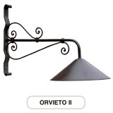 Lampione Mod. ORVIETO 2 ferro battuto Morelli - Arredo giardino