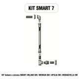 Kit raccorderia interna con Rubinetti per fontana a colonna SMART Morelli - KIT SMART 7