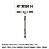 Kit raccorderia interna con Rubinetti per fontana a colonna STELO Morelli - KIT STELO 14