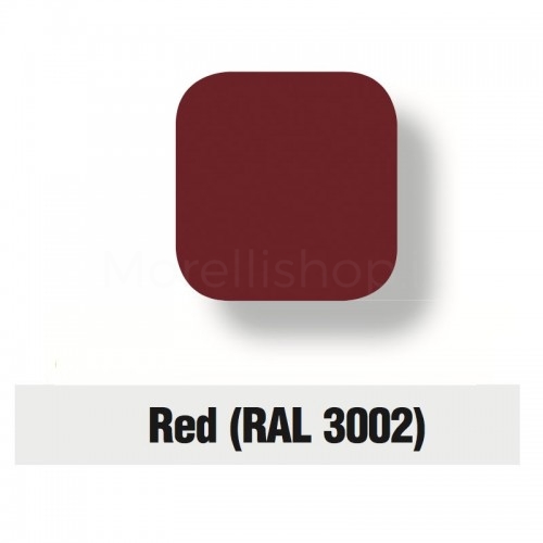 Servizio di verniciatura colore RAL 3002 - RED per Fontana