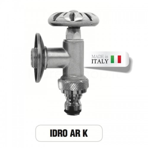 IDRO chrome-plated brass faucet with Morelli quick connect