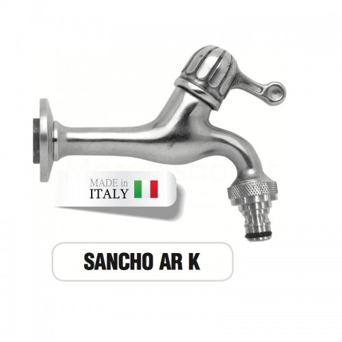 SANCHO chrome-plated brass faucet with Morelli quick...