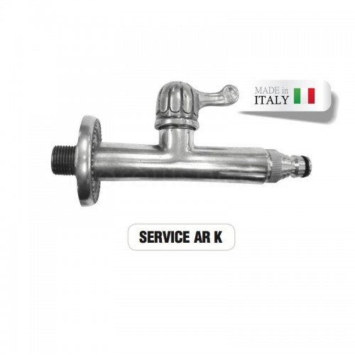 SERVICE chrome-plated brass faucet with Morelli quick...