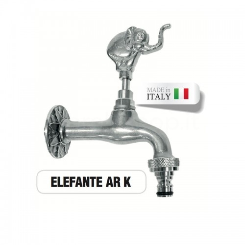 Butterfly faucet - ELEFANTE AR K chrome knob on brass base Morelli