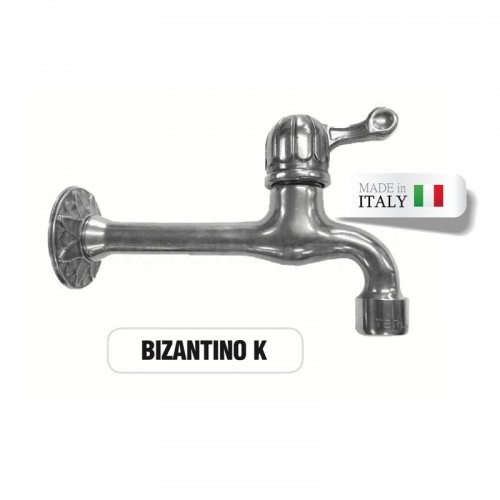 Chrome-plated Brass Faucet Mod. BIZANTINO AR K Morelli