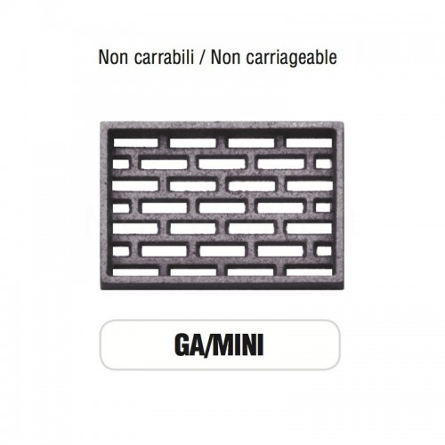 Morelli Cast Iron Mod. GA-MINI Ventilation Grille - NOT CARRIED OUT