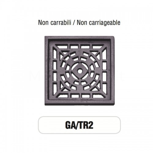 Morelli Cast Iron Aeration Grid Mod. GA-TR2 - NOT CARRIED OUT