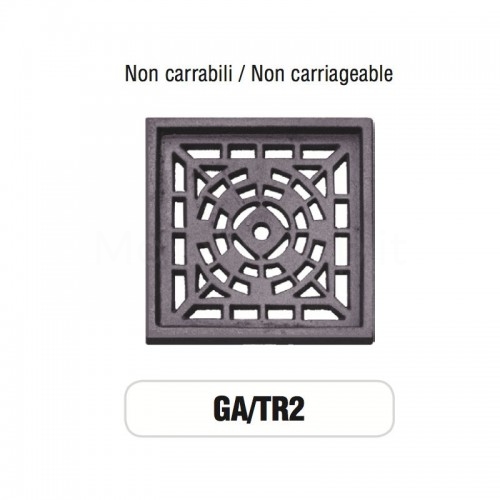 Morelli Cast Iron Aeration Grid Mod. GA-TR2 - NOT CARRIED...