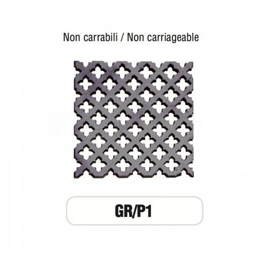 Aeration Grid Mod. GR-P1 in cast iron Morelli - NOT...