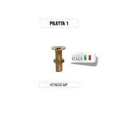 Piletta in ottone da 3/8” senza tappo - Morelli