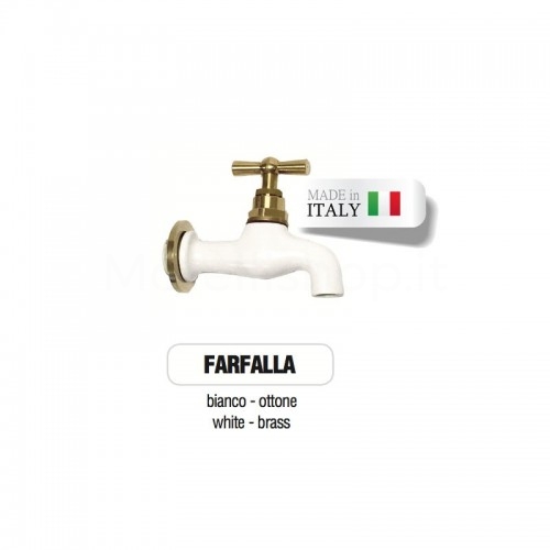 Painting service color WHITE RAL 9010 - MATT for Morelli brass faucets