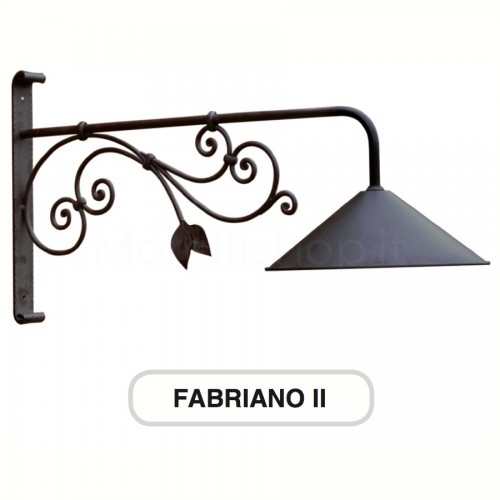 WROUGHT IRON GARDEN LAMPPOST MOD. FABRIANO 2