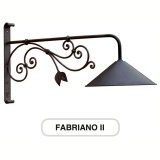 Lampione Mod. FABRIANO 2 ferro battuto Morelli - Arredo giardino