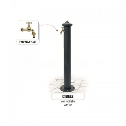 Cast iron and iron garden fountain Mod. CIBELE TREVI Morelli with faucet