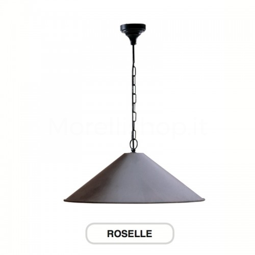 Lampione Mod. ROSELLE ferro battuto Morelli - Arredo giardino