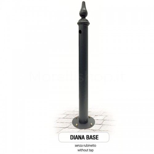 Cast iron and iron garden fountain Mod. DIANA - WITHOUT TAPS - PERSONALIZABLE