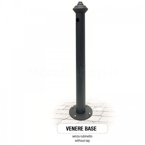 Cast iron and iron garden fountain Mod. VENERE - WITHOUT TAPS - PERSONALIZABLE