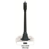 GINA aluminum garden fountain - WITHOUT TAPS - PERSONALIZABLE Morelli