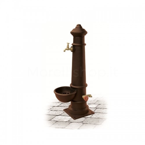 Morelli APULIA SMART BROWN cast iron garden fountain -...