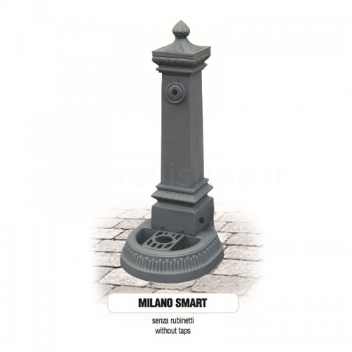 Cast iron garden fountain MILANO SMART - WITHOUT TAPS - PERSONALIZABLE Morelli - Medium model