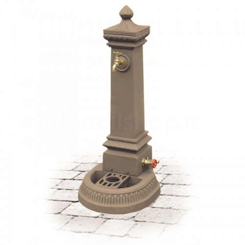 Cast iron garden fountain MILANO SMART BEIGE Morelli -...