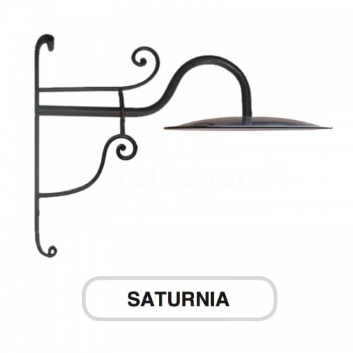 Lampione Mod. SATURNIA ferro battuto Morelli - Arredo giardino