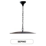 Lampione Mod. SEPINO ferro battuto Morelli - Arredo giardino