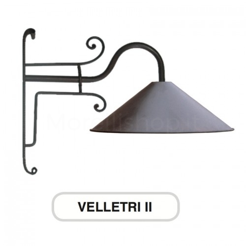 Lampione Mod. VELLETRI 2 ferro battuto Morelli - Arredo giardino