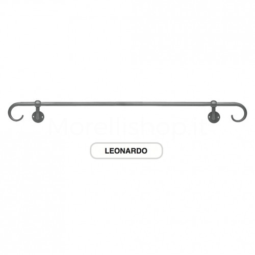 Corrimano estensibile in ferro battuto 162cm Morelli Mod. LEONARDO162