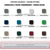 Servizio di verniciatura colore ARANCIONE RAL 2011 per rubinetti in ottone Morelli