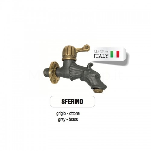 Painting service color GREY RAL 9007 for Morelli brass faucets