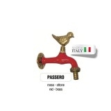 Servizio di verniciatura colore ROSSO RAL 3002 per rubinetti in ottone Morelli