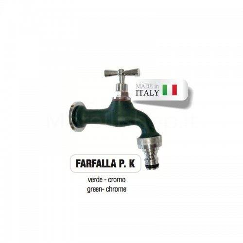 Painting service color GREEN RAL 6005 - MATT for Morelli chrome-plated brass faucets