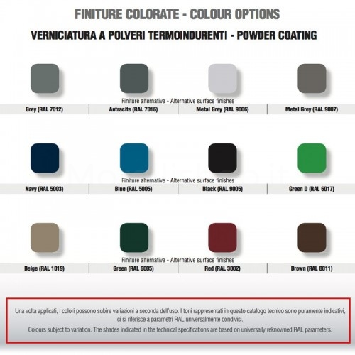 Servizio di verniciatura colore GRIGIO RAL 9007 per rubinetti in ottone Cromato Morelli