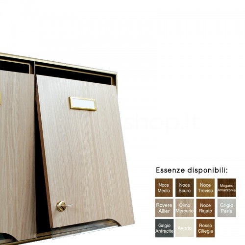 Casellario postale in MDF Mod. Harmonie Serie 2B