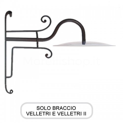 WROUGHT IRON LAMPPOST STAND MOD. VELLETRI and VELLETRI 2