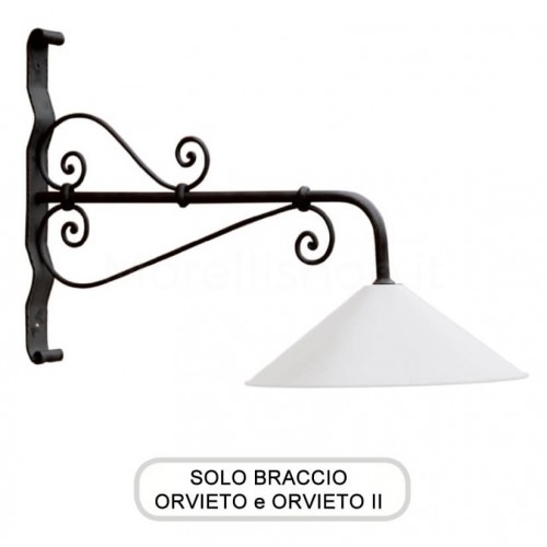 WROUGHT IRON LAMPPOST STAND MOD. ORVIETO and ORVIETO 2