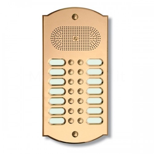 BUTTON PANEL FOR INTERCOM 14 NAMES MOD. 14PLMORO/A...