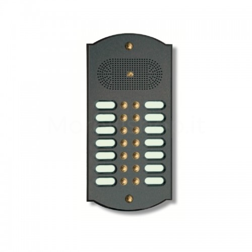 BUTTON PANEL FOR INTERCOM 14 NAMES MOD. 14PLMORO/A...