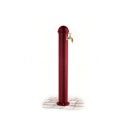 Fontana da giardino in alluminio LOLA RED Morelli