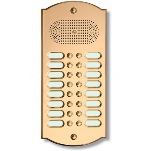 BUTTON PANEL FOR INTERCOM 16 NAMES MOD. 16PLMORO/A IN...