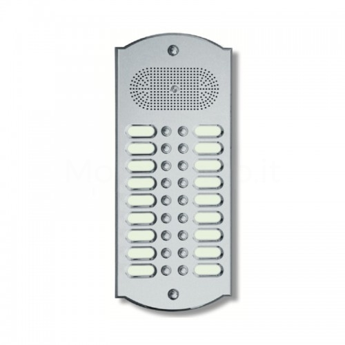 PUSH BUTTON PANEL FOR INTERCOM 18 NAMES MOD. 18PLMORO/K...