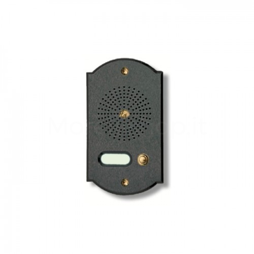 PUSH BUTTON PANEL FOR INTERCOM 1 NAME MOD. 1PLMORO/A IN...