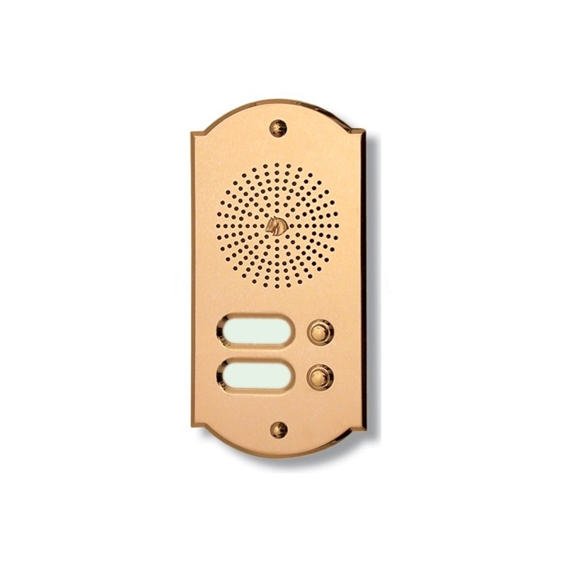 Citofono campanello 2 NOMI Mod. 2PLMORO/CPT