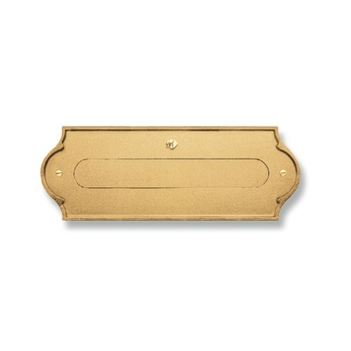 Brass Buttonhole Mod. PLMAP/O Morelli for Mailboxes