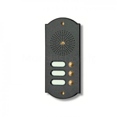 PUSH BUTTON PANEL FOR INTERCOM 3 NAMES MOD. 3PLMORO/A IN...