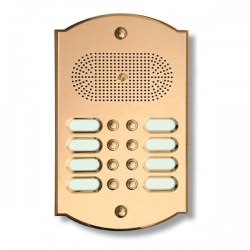 PUSH BUTTON PANEL FOR INTERCOM 8 NAMES MOD. 8PLMORO/A IN...